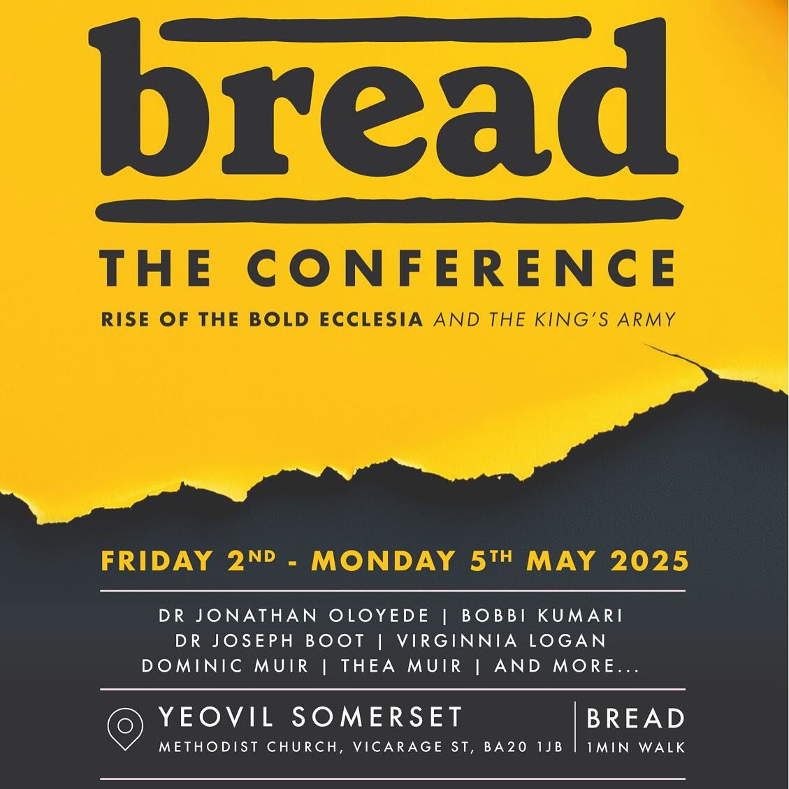 BREAD CONFERENCE + CHRIST-LIKENESS