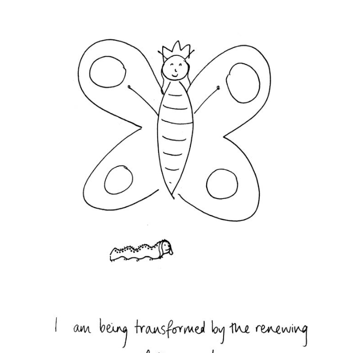 I AM BEING TRANSFORMED BY THE RENEWING OF MY MIND