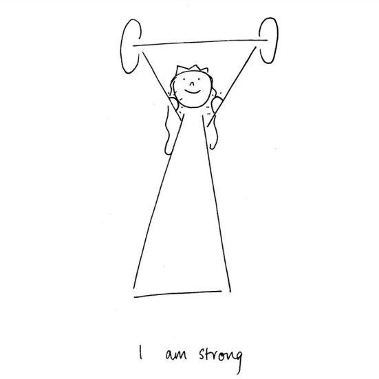 I am strengthening myself in the Lord