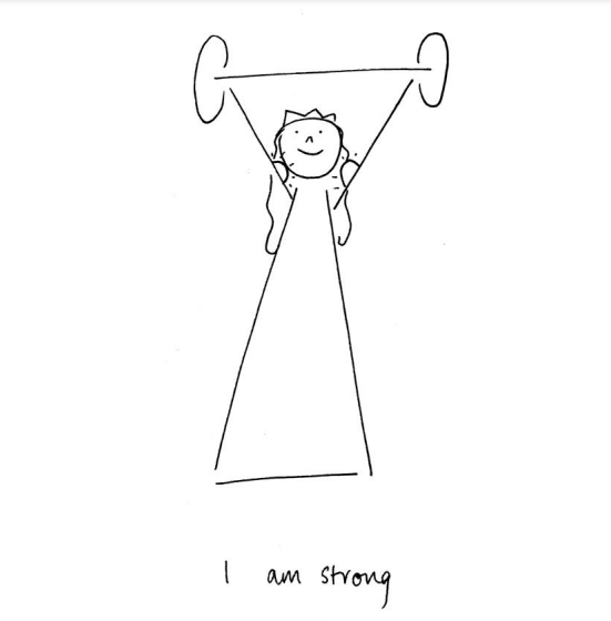 I am strengthening myself in the Lord