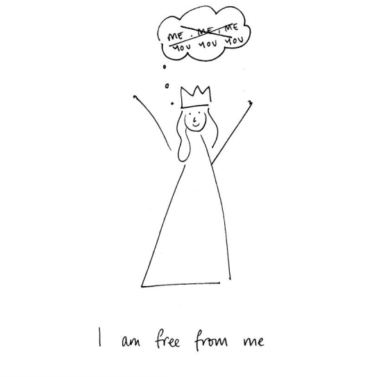 I am free from me