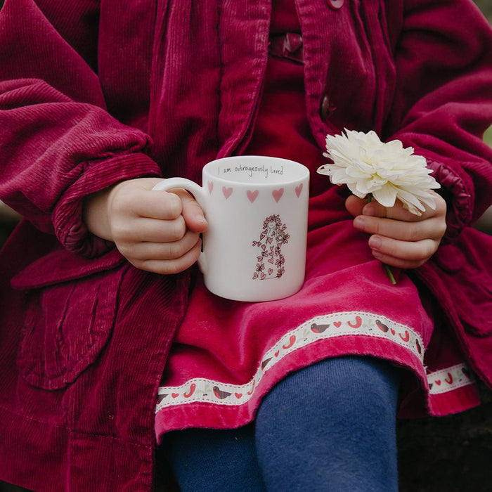 'I am Outrageously Loved' Kids Mug