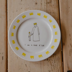 'I am a Child Of God' Kids Plate