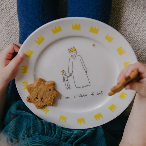 'I am a Child Of God' Kids Plate