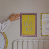 'I Love You' Wall Sticker