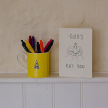 God's Got You Card - Greetings Card