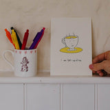 I Am God's Cup Of Tea- Postcard