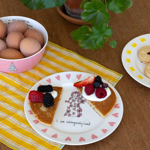 'I am Outrageously Loved' Kids Plate
