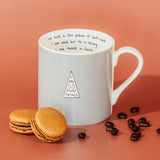 Grey 'Strong' Mug