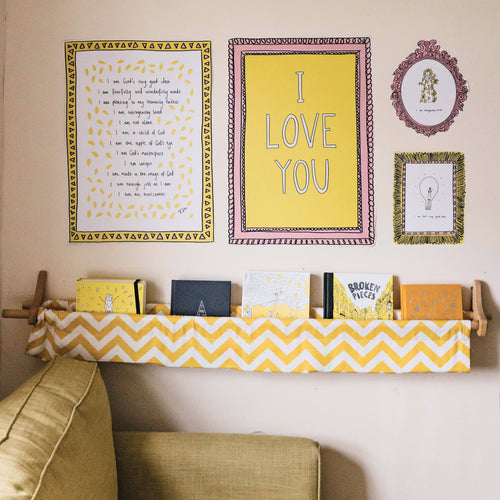 Wall Stickers Set of 6 - Option 1
