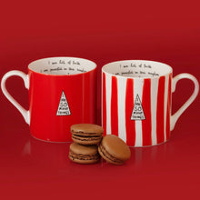 Red & Red Striped Limited Edition 'Great Faith' Mug Set