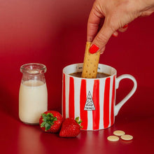 Red Striped Limited Edition Christmas Mug