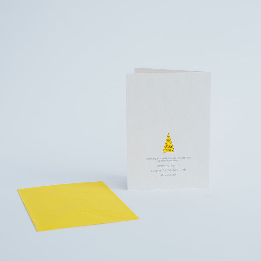 I Am God's Very Good Idea (Boy's) - Greetings Card