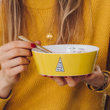 Set Of Two Yellow Bowls