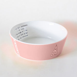 Pink Mug And Bowl Set