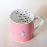 Yellow 'Loved' Collectable Mug
