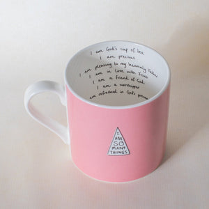 Pink Mug And Bowl Set