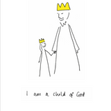 'I am a Child of God' Girl's Poster