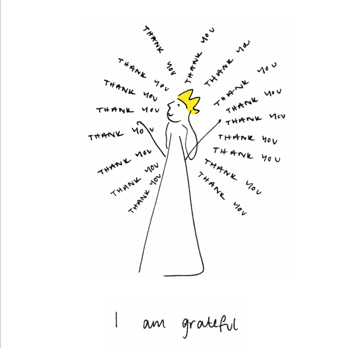 'I am Grateful' Poster