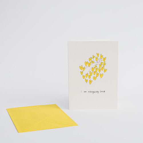 Outrageously Loved - Greetings Card