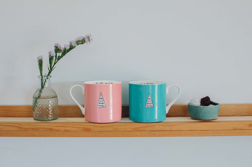 His and Hers Wedding Mug Set