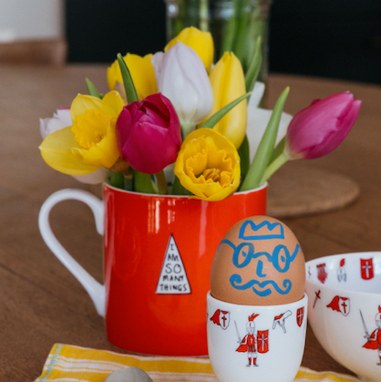 Red & Green Mug Set