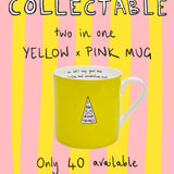 Yellow 'Loved' Collectable Mug