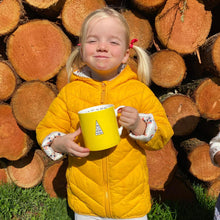 Yellow 'Joy' Mug