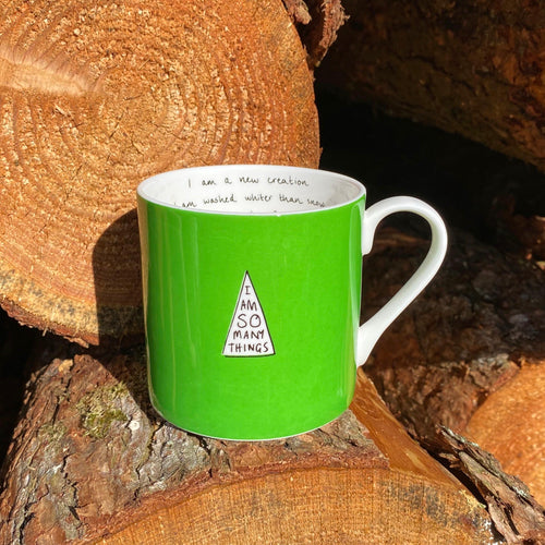 Green 'New Creation' Mug