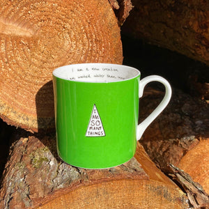 Green 'New Creation' Mug
