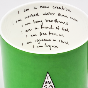 Red & Green Striped Limited Edition Christmas Mug Set