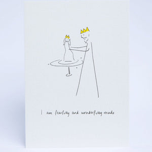 I Am Fearfully and Wonderfully Made - Postcard