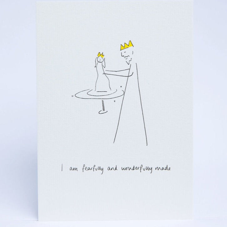 I Am Fearfully and Wonderfully Made - Postcard