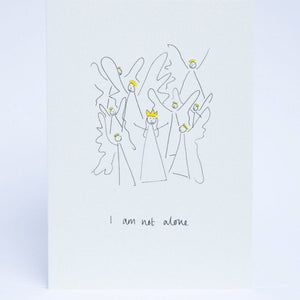 I Am Not Alone - Postcard