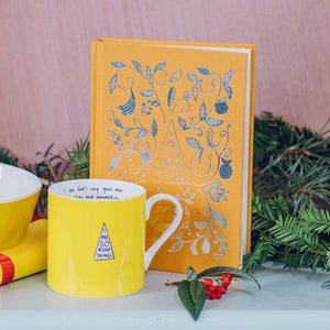 Girls Book and Yellow Mug