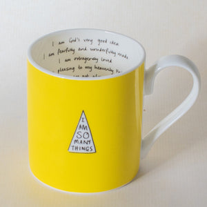 NEW Yellow Coffee Mug