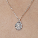 I AM, HE IS - 925 Sterling Silver Seed Necklace
