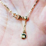 I AM, HE IS - 18ct Gold Plated Seed Necklace