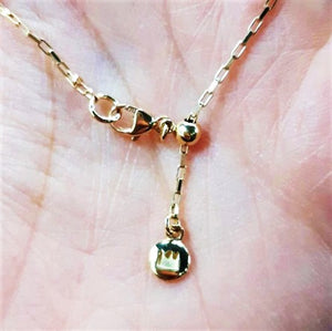 I AM, HE IS - 18ct Gold Plated Seed Necklace