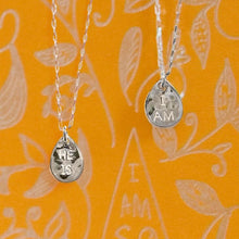 I AM, HE IS - 925 Sterling Silver Seed Necklace