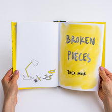 Broken Pieces and Colouring Book