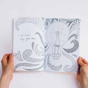 Girl's Book & Colouring Book