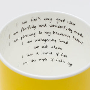 Yellow & Joy Bringer Christian Mug Set