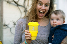 Reusable Water Bottle & Bamboo Cup
