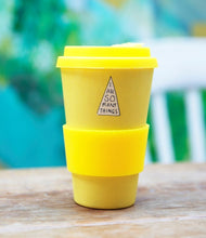 Reusable Water Bottle & Bamboo Cup