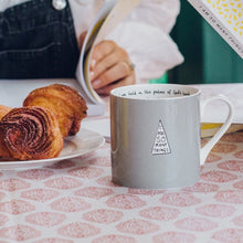 Grey 'Strong' Mug