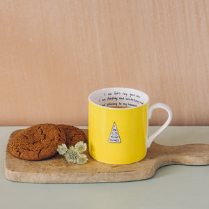 Yellow Joy Seconds Mug