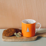 Orange 'Hope' Mug