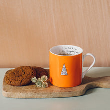 Orange 'Hope' Christian Mug Set of 6