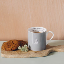 Grey 'Strong' Mug